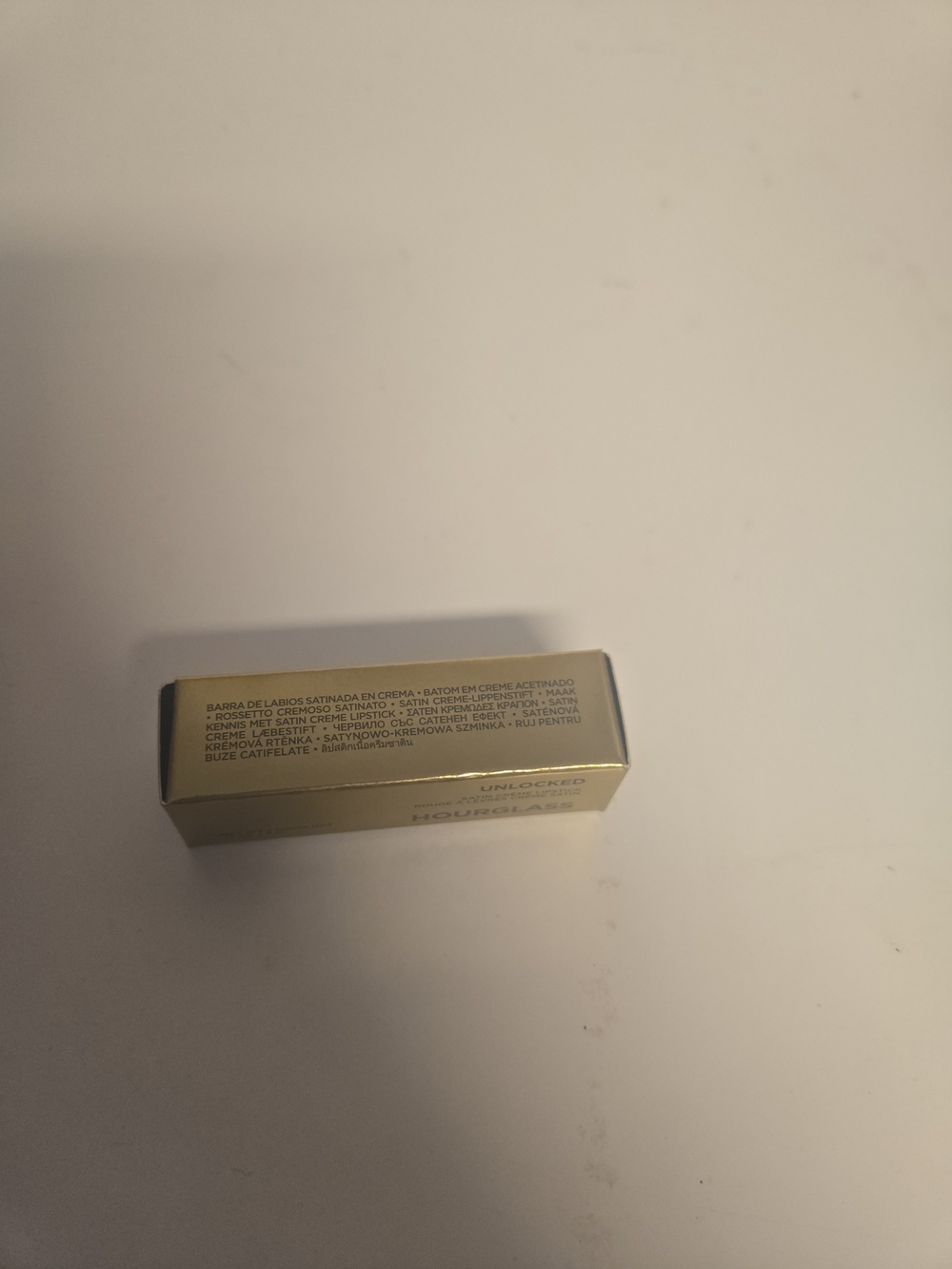Hourglass Unlocked Satin Creme Lipstick #330 Flora 0.14 Oz - Picture 7 of 7